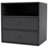 Montana Furniture Montana Mini modul med 2 lådor, 04 Anthracite