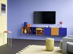 Montana Furniture Montana Mini modul med horisontella hyllor, 142 Amber