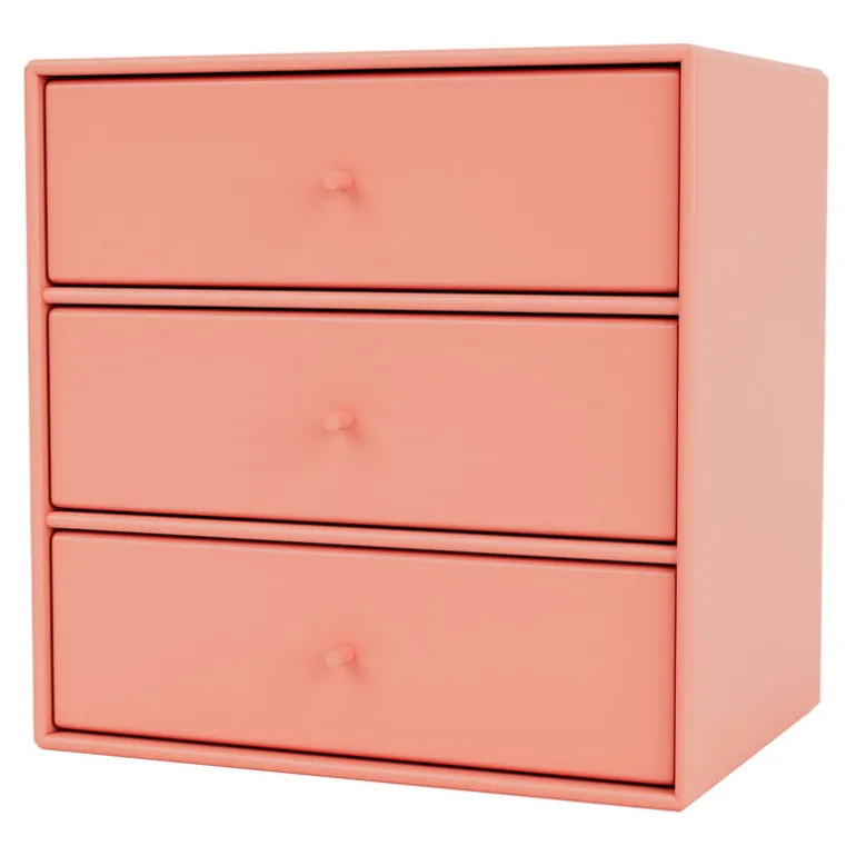 Montana Furniture Montana Mini modul med 3 lådor, 151 Rabarber