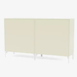 Montana Furniture Pair sideboard, Snow ben - 150 Vanilla