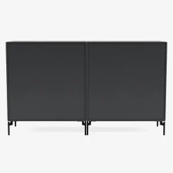 Montana Furniture Pair sideboard, svarta ben - 04 Antracit