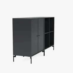 Montana Furniture Pair sideboard, svarta ben - 04 Antracit