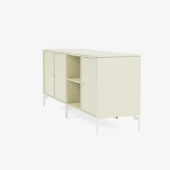Montana Furniture Save låg sideboard, Snow ben - 150 Vanilla