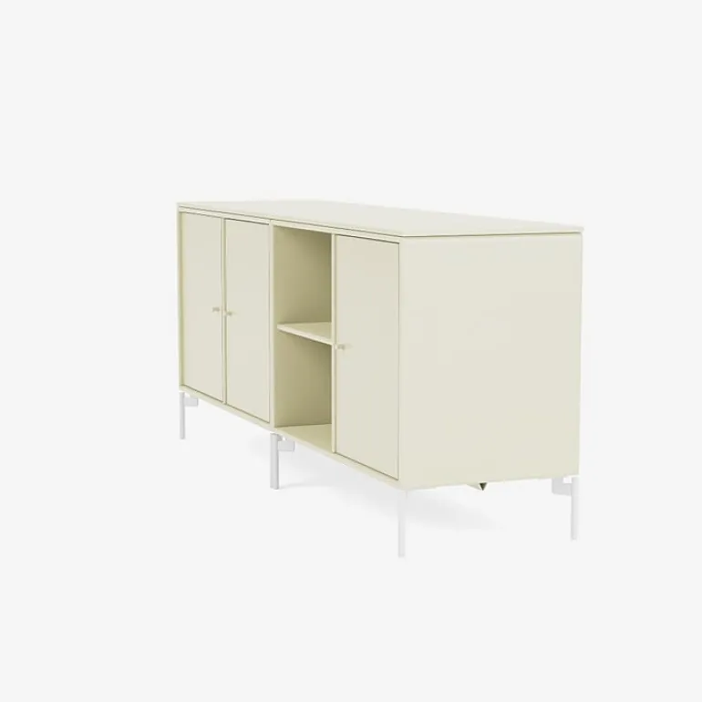 Montana Furniture Save låg sideboard, Snow ben - 150 Vanilla