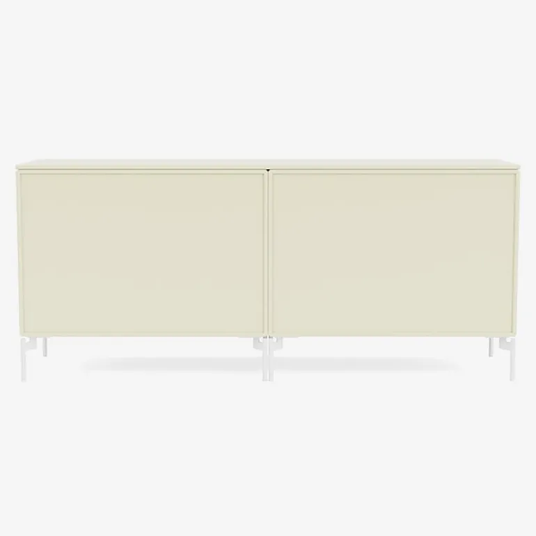 Montana Furniture Save låg sideboard, Snow ben - 150 Vanilla