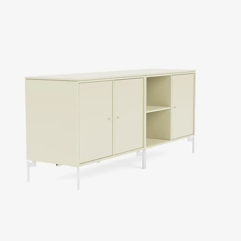 Montana Furniture Save låg sideboard, Snow ben - 150 Vanilla