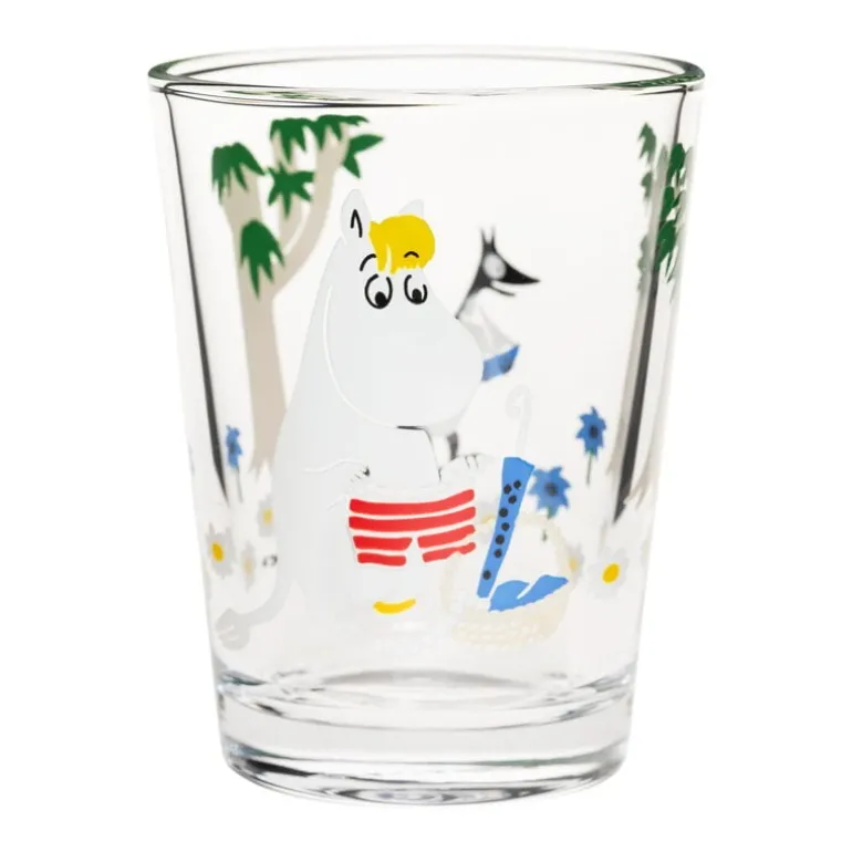 Moomin Arabia Mumin glas, 22 cl, Vi åker på semester