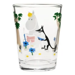 Moomin Arabia Mumin glas, 22 cl, Vi åker på semester