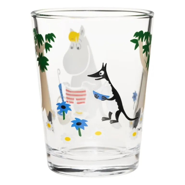 Moomin Arabia Mumin glas, 22 cl, Vi åker på semester