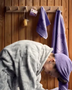 Moomin Arabia Mumin, handduk, 50 x 70 cm, Snorkfröken, lila