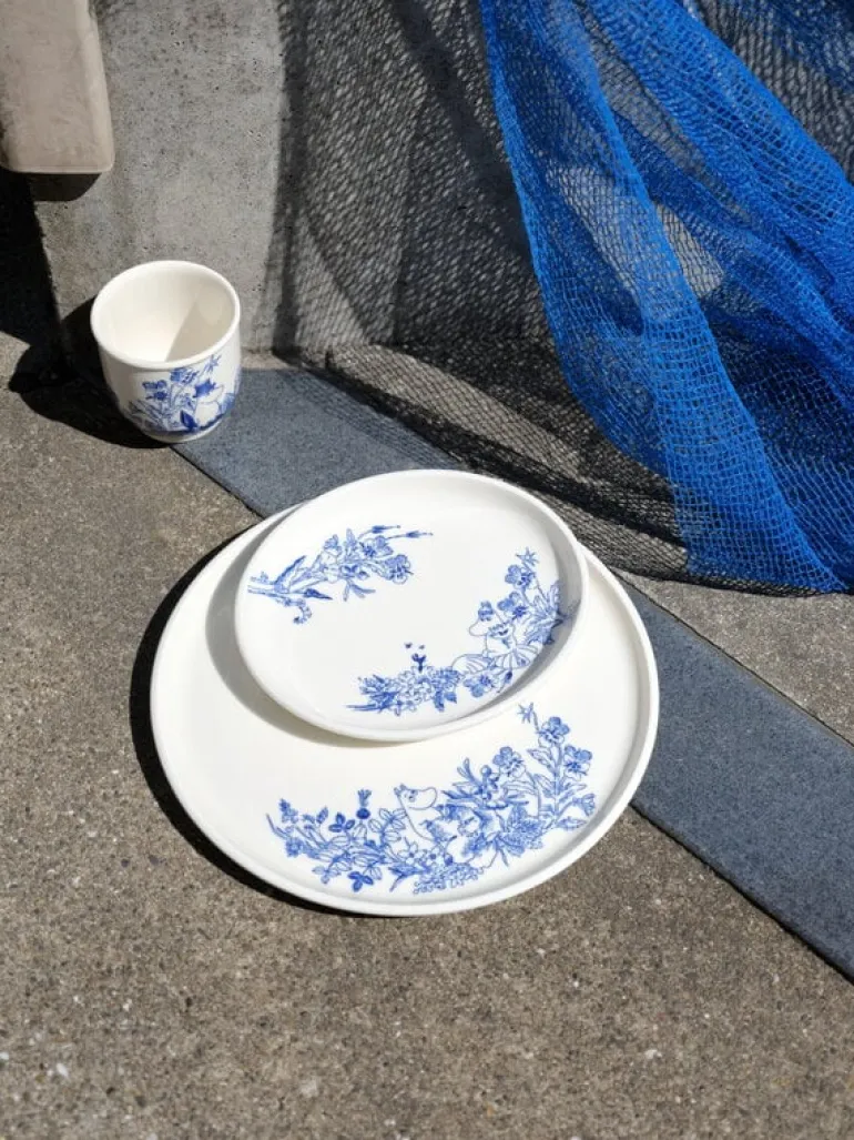 Moomin Arabia Mumin mat- och serveringsfat, 25 cm, Haru