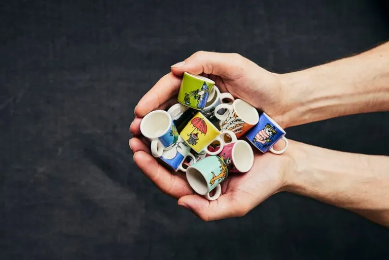 Moomin Arabia Mumin minimuggar, 6 st, 3. classics