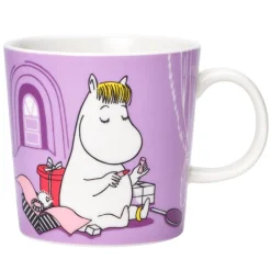 Moomin Arabia Mumin mugg, Snorkfröken, lila