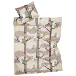 Moomin Arabia Mumin påslakan, 150 x 210 cm, Friends forever