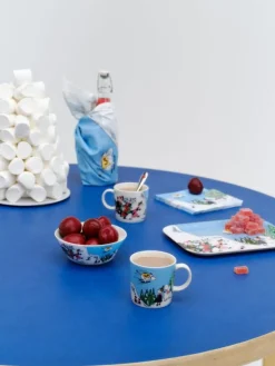 Moomin Arabia Mumin skål, Skidbacke