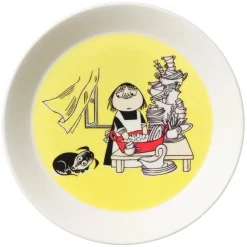 Moomin Arabia Mumin tallrik 19 cm, Misabel, gul