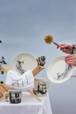 Moomin Arabia Mumin tallrik, Trogen sitt ursprung