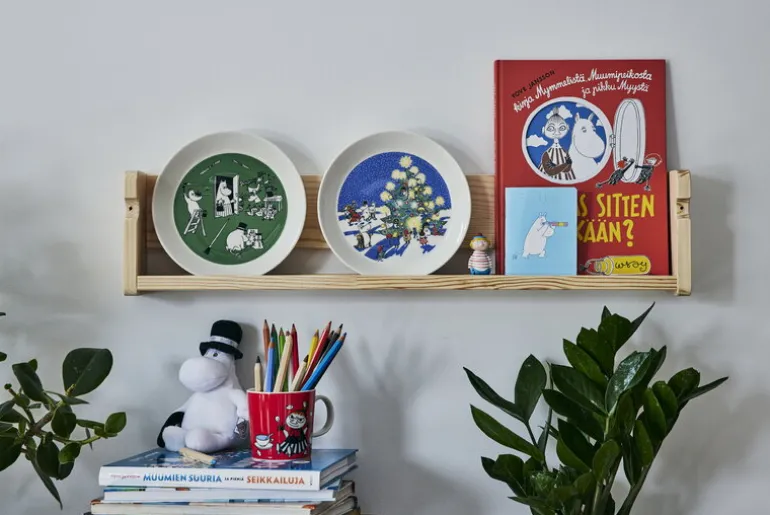 Moomin Arabia Mumin tallriksset, Drawing & Christmas