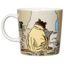 Moomin Arabia Muminmugg, Bisamråttan, beige