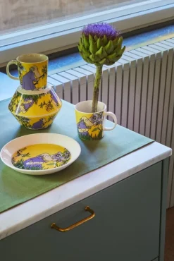 Moomin Arabia Muminmugg, Hemulen, gul