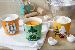 Moomin Arabia Muminmugg, Snusmumriken, grön