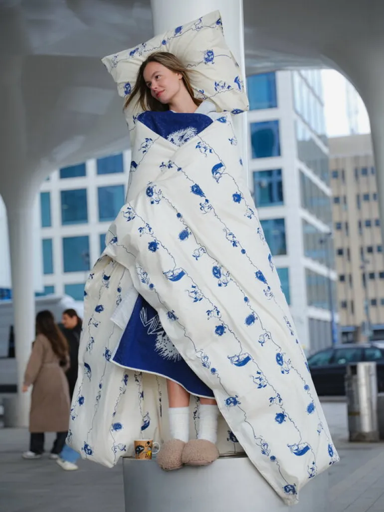 Moomin Arabia Muminmugg, Stinky i aktion