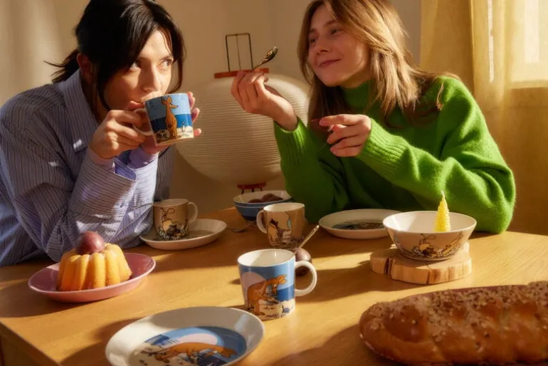 Moomin Arabia Muminmugg, Sniff, blå