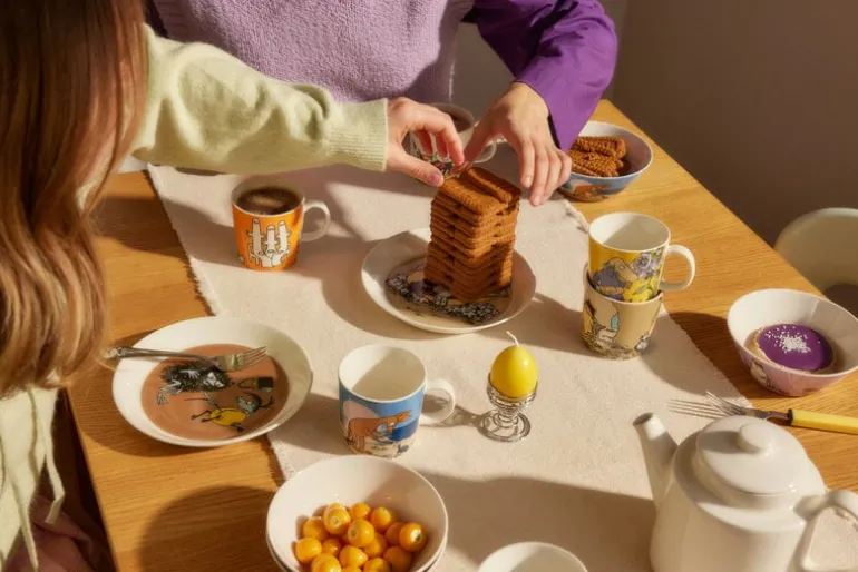 Moomin Arabia Muminskål, Sniff, blå