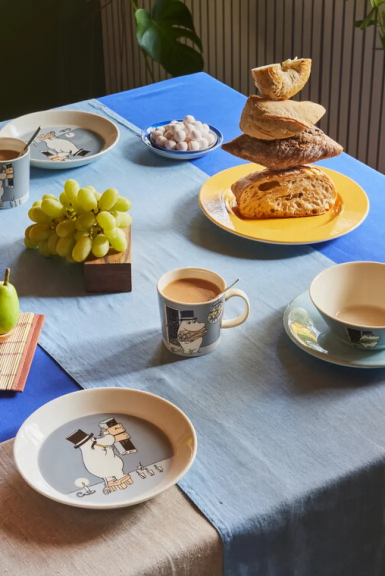 Moomin Arabia Mumintallrik, Muminpappan, grå