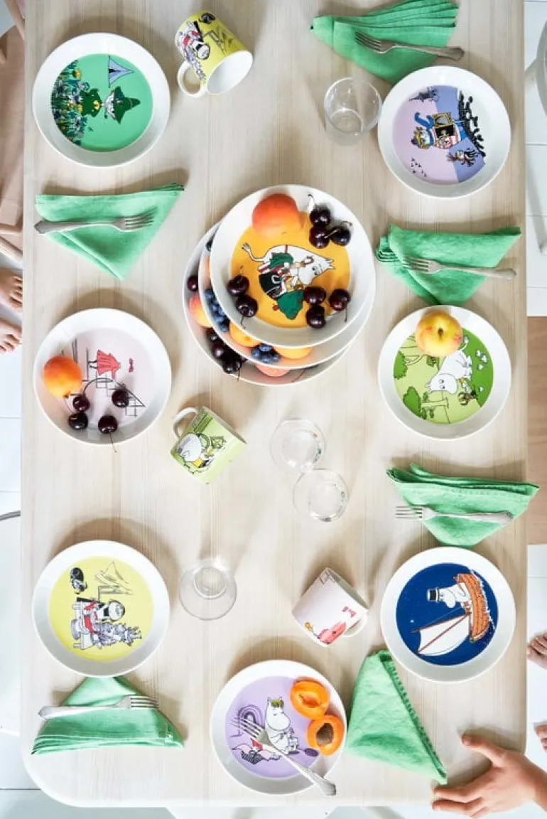 Moomin Arabia Mumintallrik, Mumintrollet, grön