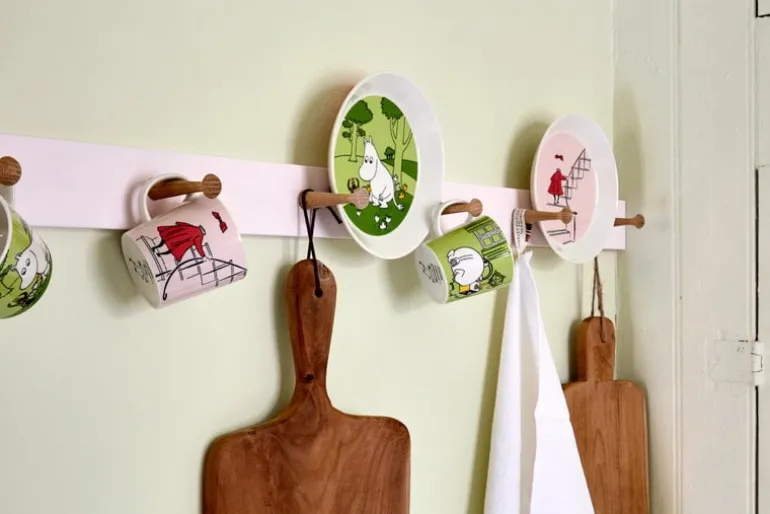 Moomin Arabia Mumintallrik, Mumintrollet, grön