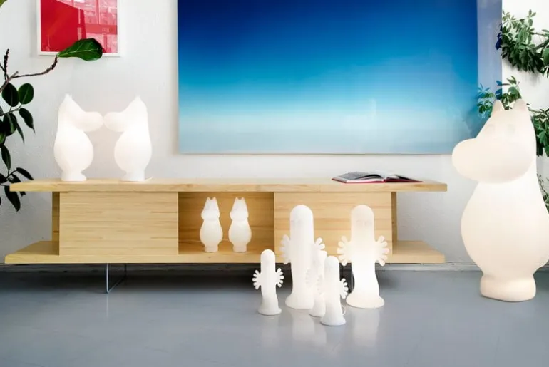 Moomin Lights Mumintroll-lampa, liten