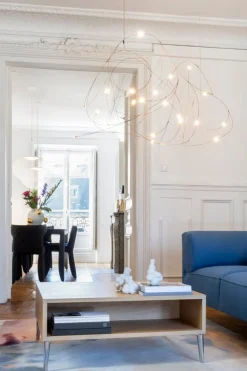 Moooi Flock of Light 21 taklampa, brons