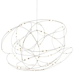 Moooi Flock of Light 21 taklampa, brons