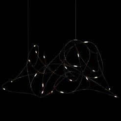 Moooi Flock of Light 21 taklampa, brons