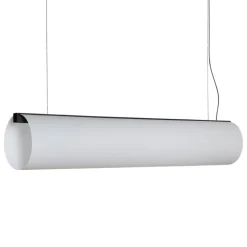 Motarasu Enso pendellampa, vit - svartbetsad ek