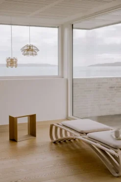 Motarasu Hokore pendellampa, bambu