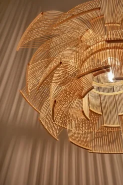 Motarasu Hokore pendellampa, bambu