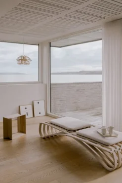 Motarasu Hokore pendellampa, bambu