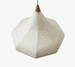 Motarasu Shizuku pendellampa, washipapper - bambu