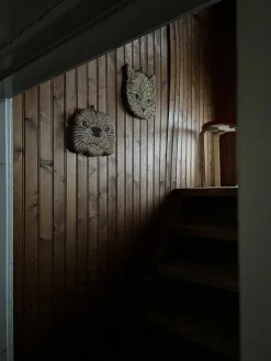 MUM's Otter väggkonst, 28 x 35 cm, guld