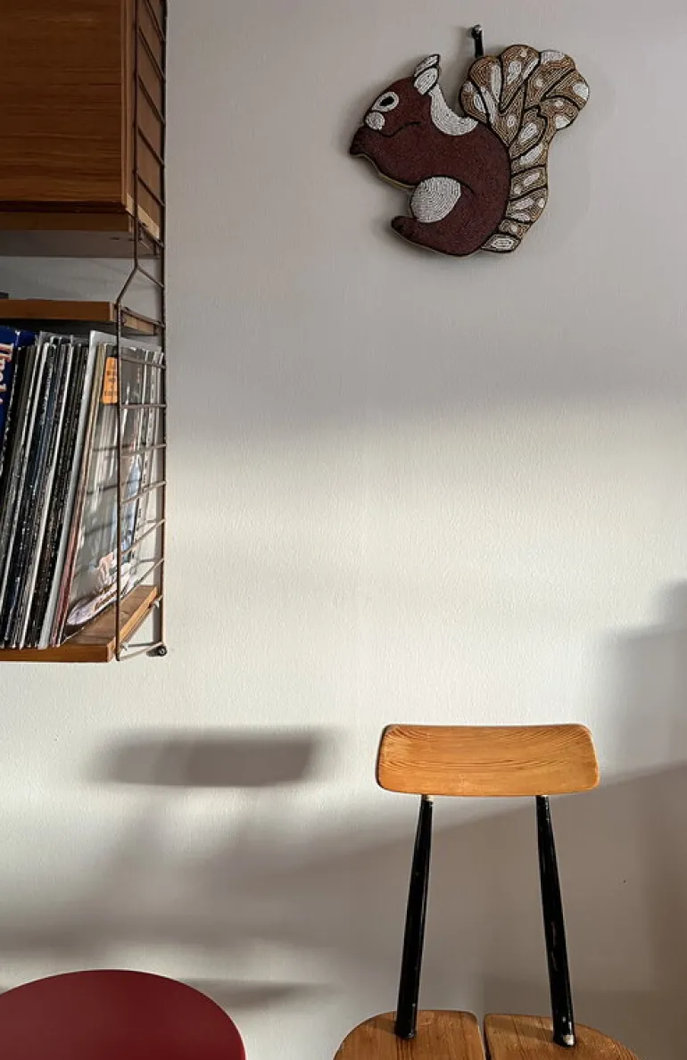 MUM's Squirrel väggkonst, 25 x 28 cm