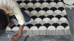 MUM's Suomu matta 110 x 170 cm, ljusgrå