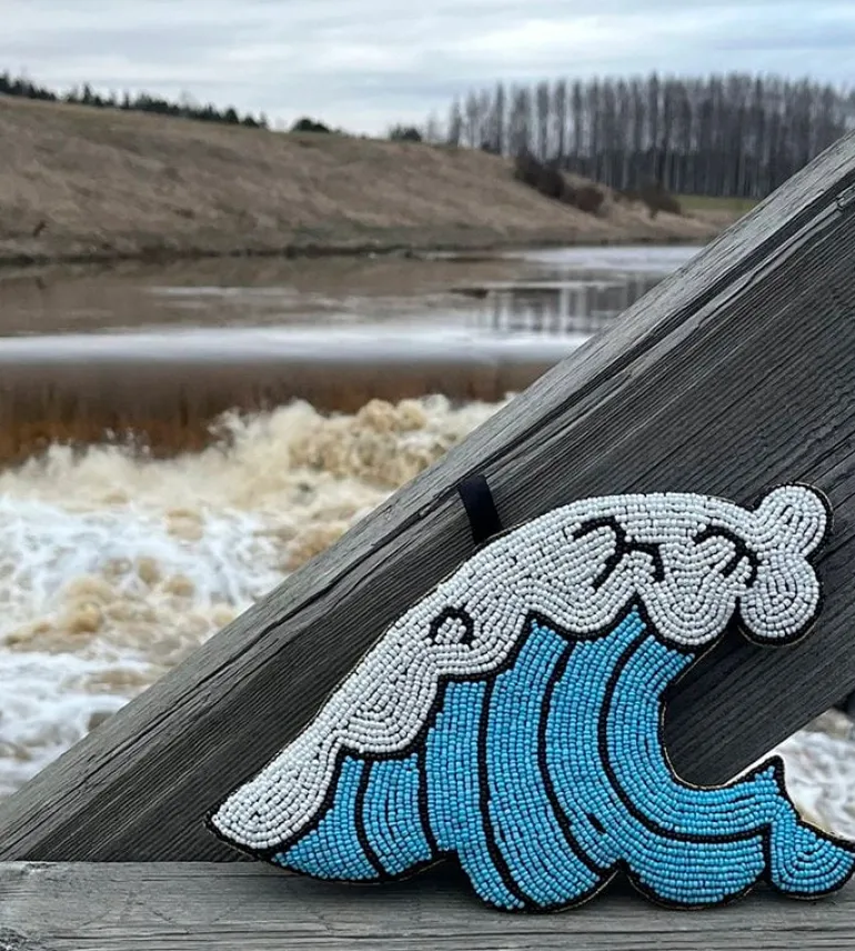 MUM's Wave väggkonst, 28 x 22 cm