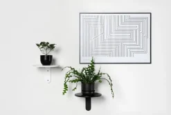 Muoto Collection Turn vägghylla, vit