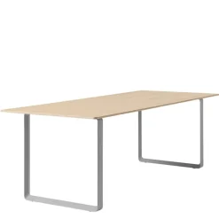Muuto 70/70 bord, 225 x 90 cm, ek