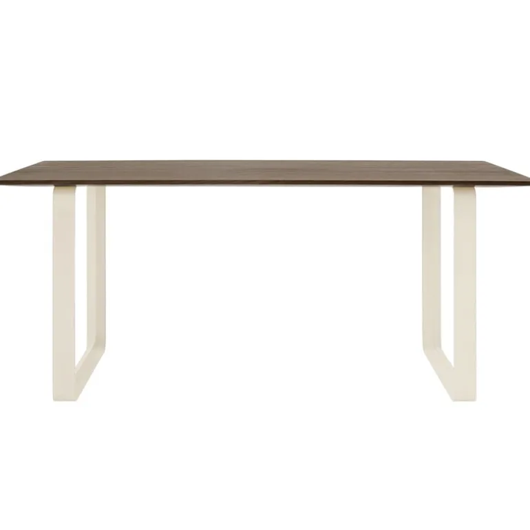 Muuto 70/70 bord, 170 x 85 cm, massiv rökt ek - sand