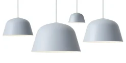 Muuto Ambit pendellampa, 55 cm, ljusblå