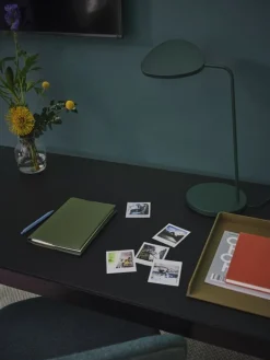 Muuto Arrange Desktop Series konfiguration 2, ljusblå - grå - brungrön