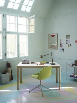 Muuto Arrange Desktop Series konfiguration 2, ljusblå - grå - brungrön